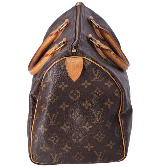Louis Vuitton Speedy 30 Monogram Duffle Handbag M41526 Canvas - Picture 8 of 8